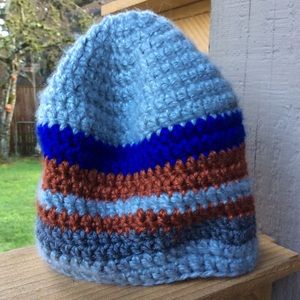 Gray Blue Beanie Boutique hat men’s